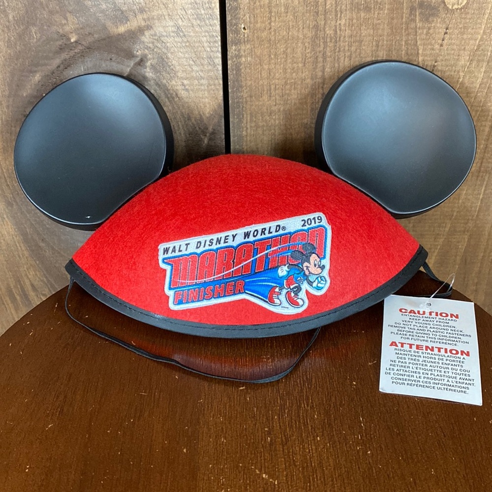 runDisney WDW Marathon Finisher Mickey Ears Hat 2019
